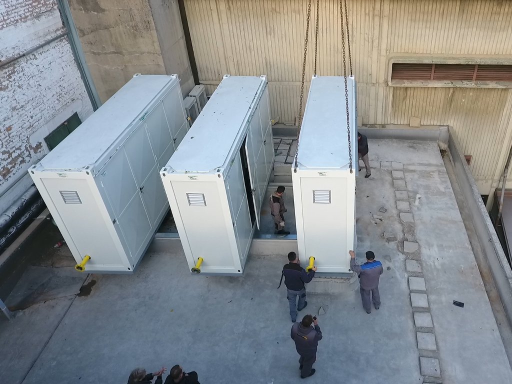 Gasni generator u kompleksu RTS-a u Košutnjaku
