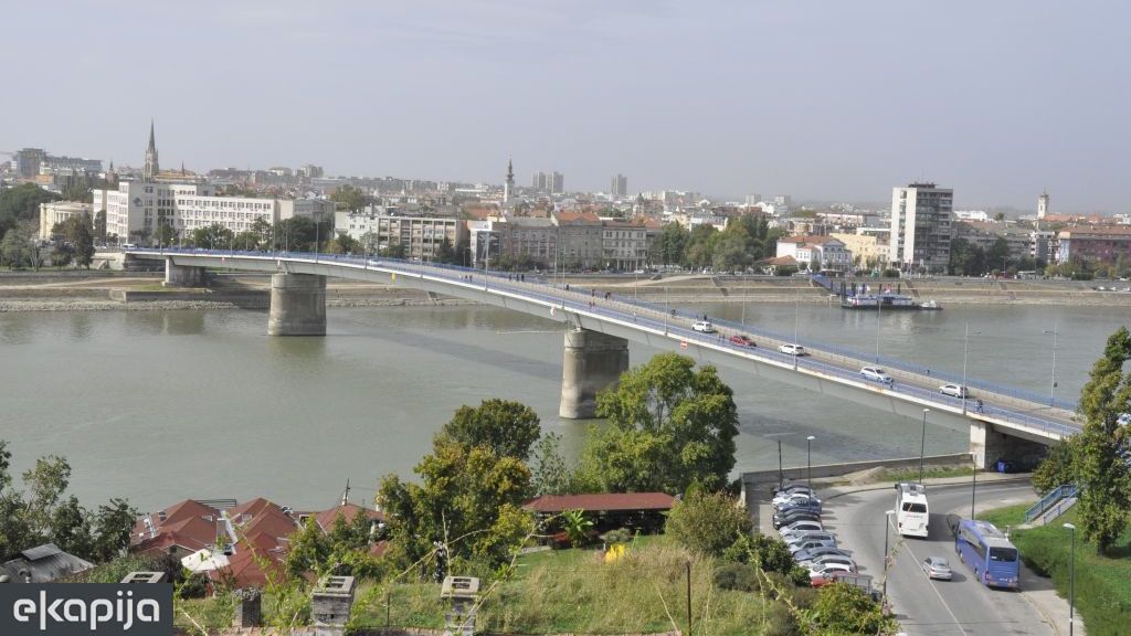 Existing Varadin Bridge in Novi Sad