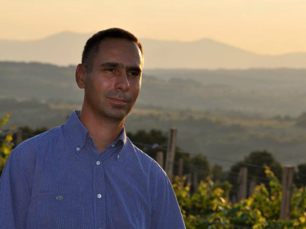 Owner of Matalj winery Nikola Mladenovic
