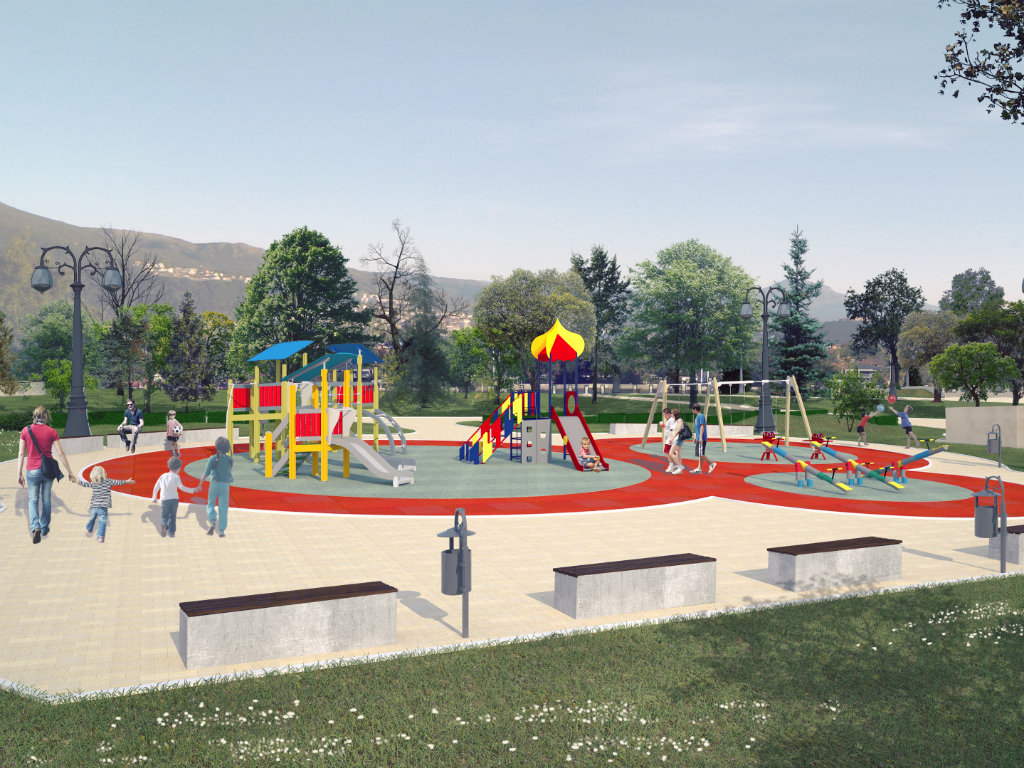 Budući izgled Gradskog parka u Vranju